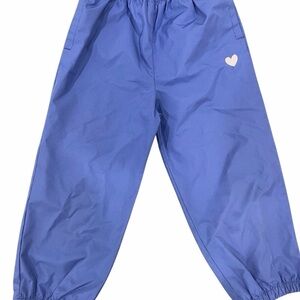4/$20 OshKosh B'gosh Purple/Blue Splash Pants with Heart Accent